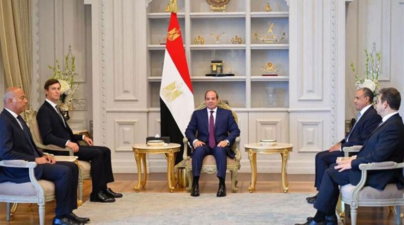 Gaza : Jared Kushner en Égypte pour discuter du plan de paix