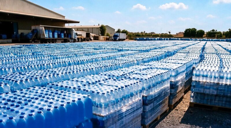 Grand Tunis : 1,6 million de bouteilles d’eau mises sur le marché aujourd’hui