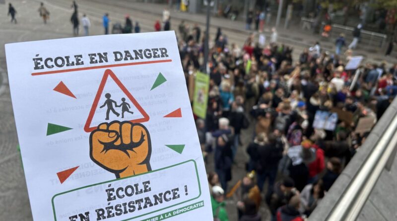 Grève dans certaines écoles liégeoises : le mouvement a repris.