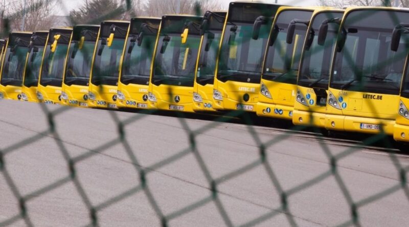 Grève spontanée liée à la chaleur : circulation des bus perturbée dans le Hainaut