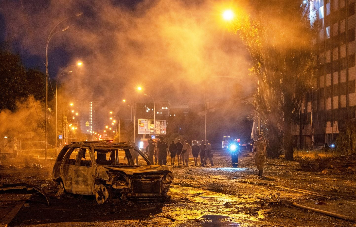 Guerre en Ukraine : Quatre morts suite à une attaque de missiles à Kiev