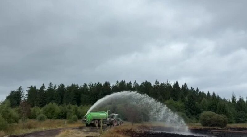Incendie dans les Fagnes : moyens aériens internationaux disponibles jusqu’à dimanche