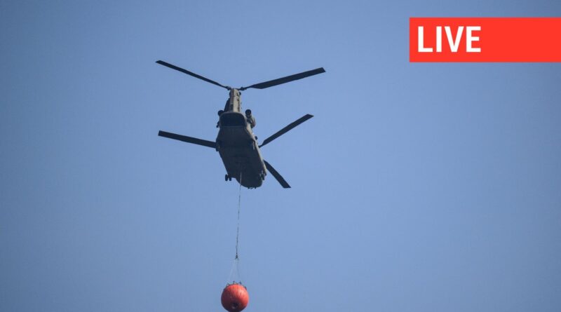Incendie dans les Hautes Fagnes : 3000 hectares brûlés, hélicoptères Chinook en action.