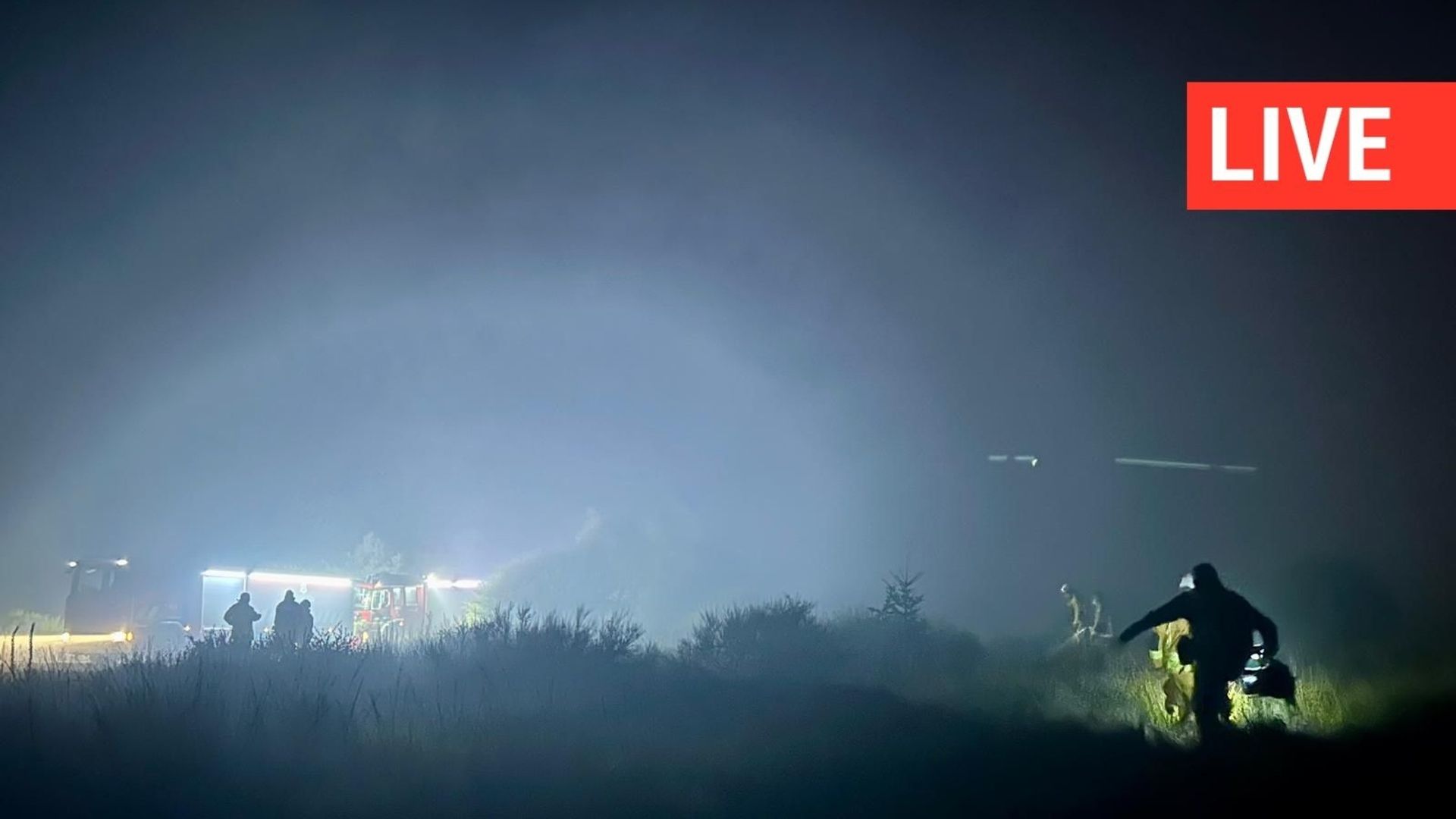 Incendie dans les Hautes Fagnes : 3000 hectares calcinés, Montjoie partiellement évacué