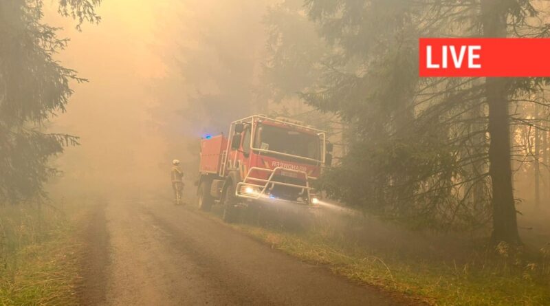 Incendie dans les Hautes Fagnes : Chinook en action, fronts de Jalhay et Montjoie contrôlés, pollution en Lorraine