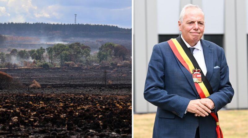 Incendie dans les Hautes Fagnes : fumée attendue lundi, fermez les fenêtres.