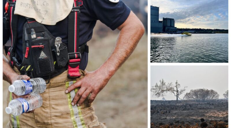 Incendie dans les Hautes-Fagnes : le brasier s'étend vers le sud-est, 3000 hectares brûlés.
