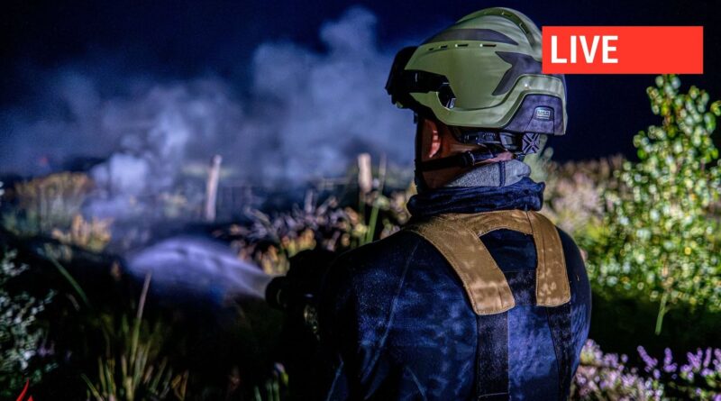 Incendie dans les Hautes Fagnes : le feu contenu pour la première fois