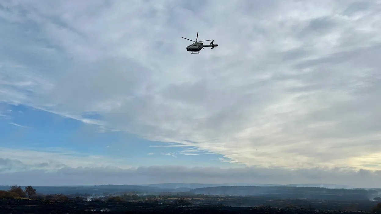 Incendie dans les Hautes Fagnes : situation favorable, dégâts importants aux caillebotis