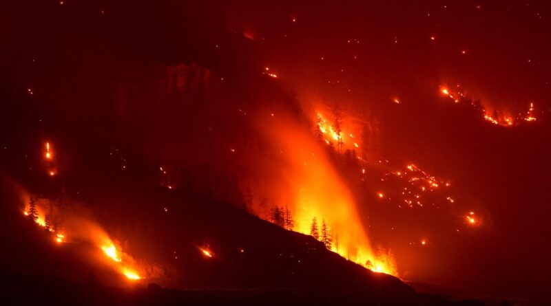 Incendie dans l’ouest du Canada : une femme de 80 ans décède.