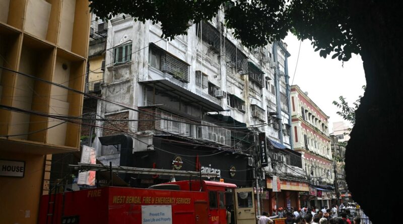 Incendie d’un hôtel à Calcutta : au moins neuf morts