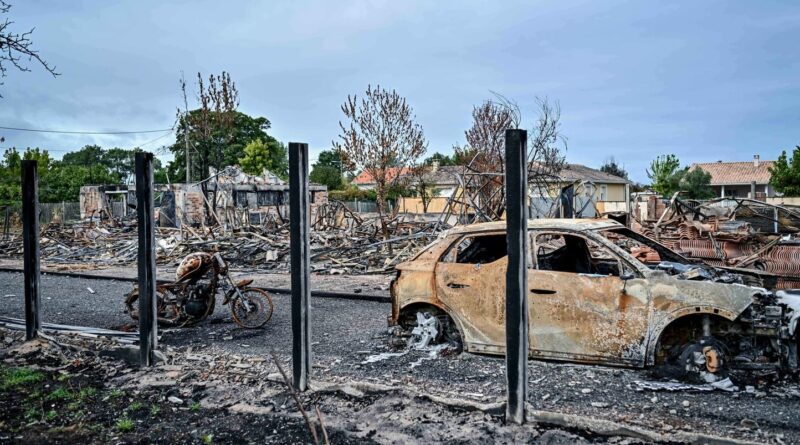 Incendies en France : Les assureurs estiment les dégâts de l'été à 500 millions d'euros.