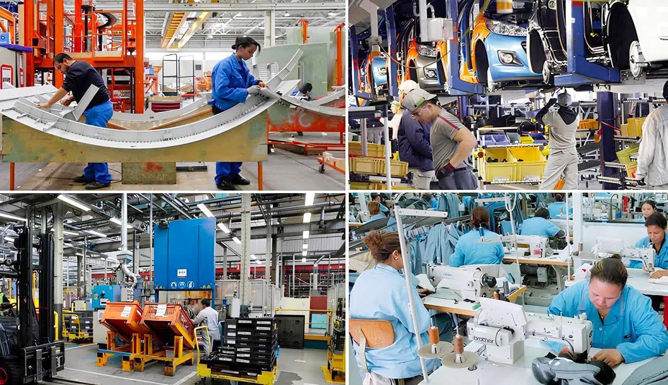 Industries manufacturières : Légère amélioration selon les chefs d'entreprises privées