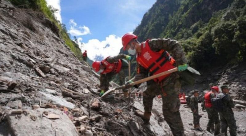 Inondations au Népal et au Tibet : bilan des crues atteint au moins 788 morts