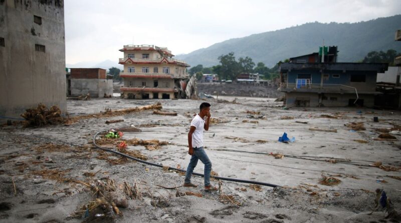 Inondations au Népal : un ministre affirme que « nous sommes parmi les principales victimes » du changement climatique