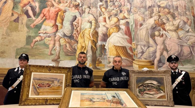 Italie : Trois toiles de Cézanne, Renoir et Matisse volées retrouvées