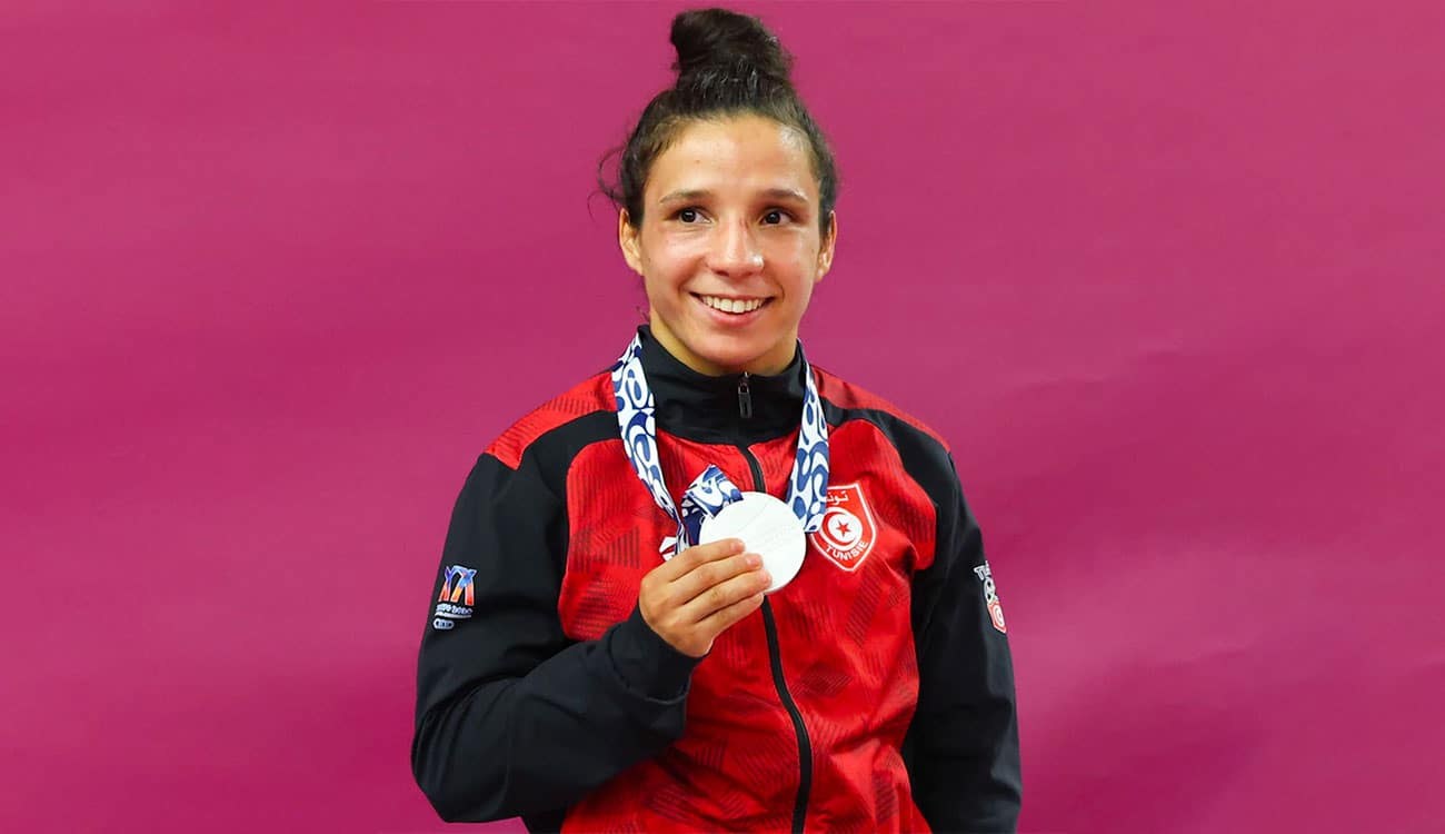 Jeux méditerranéens de Tarente : Oumaima Bedioui décroche l'argent en judo