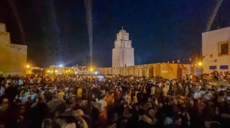 Kairouan : 80.000 spectateurs pour le spectacle lumineux à la mosquée Okba Ibn Nafaâ