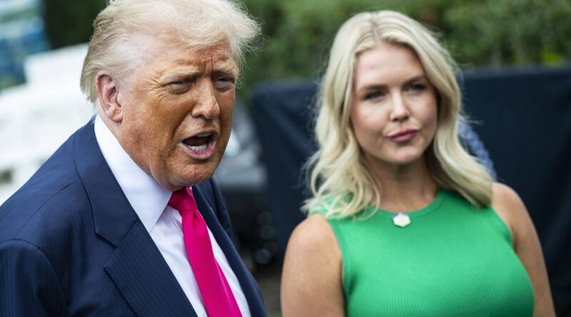 Karoline Leavitt quittera ses fonctions de porte-parole, annonce Trump.