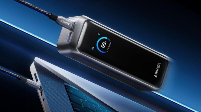La batterie externe Anker 20 100 mAh et 220 W pour voyageurs perd 20 %