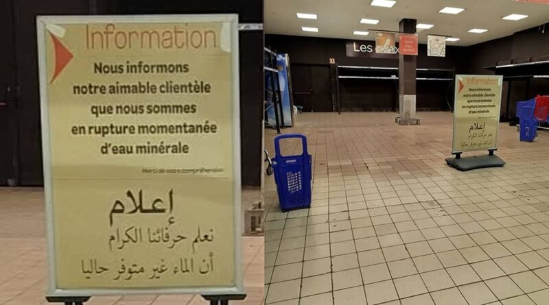 La crise de l'eau minérale perdure : consommation multipliée par 6 en été.