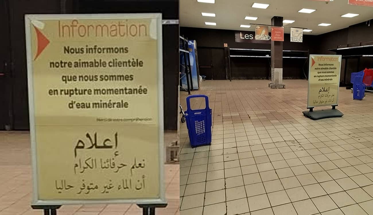 La crise de l'eau minérale perdure : consommation multipliée par 6 en été.