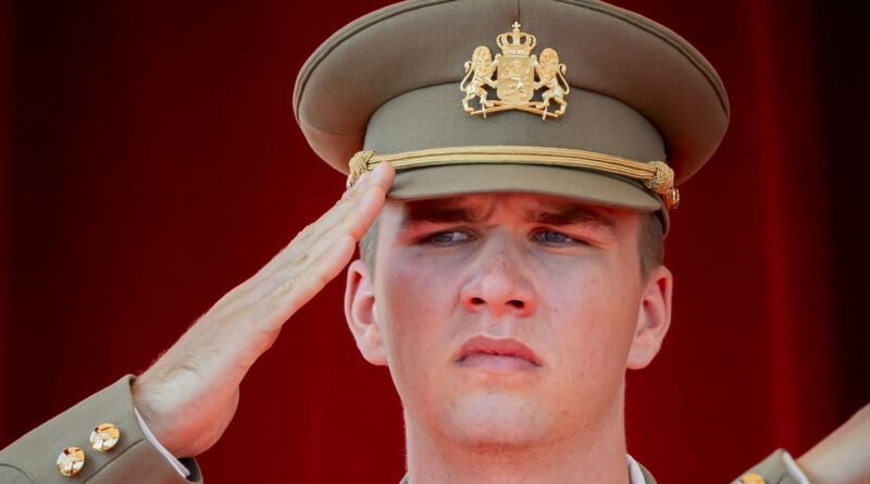Le prince Gabriel diplômé aujourd'hui, paracommando dès demain.