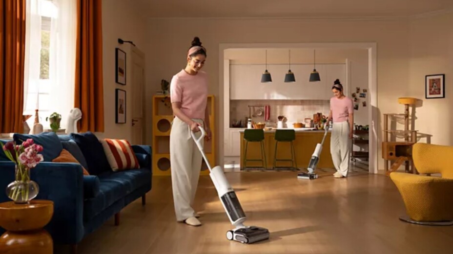 Le Roborock F25 RT Gen 2 à -40 % : aspirateur balai laveur compact.