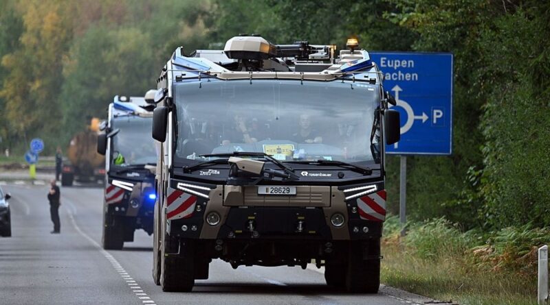 Les hélicoptères norvégiens et les Panthers achèvent leur mission dans les Fagnes.
