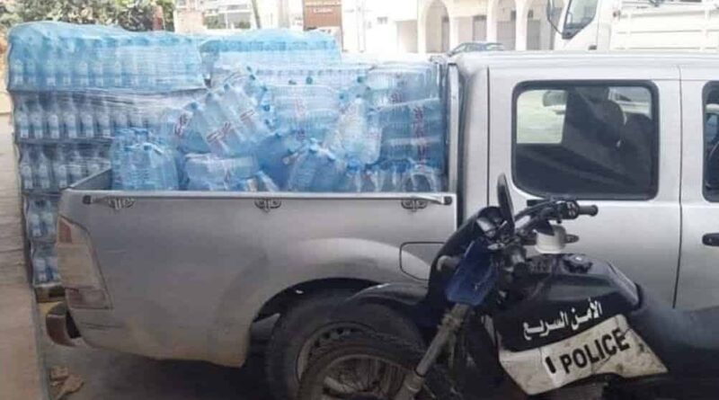 Lutte contre la spéculation : 9.000 bouteilles d’eau minérale saisies à Nabeul