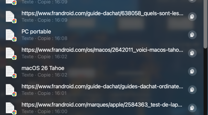 macOS 26 : un raccourci pratique pour copier-coller simplifie ma vie