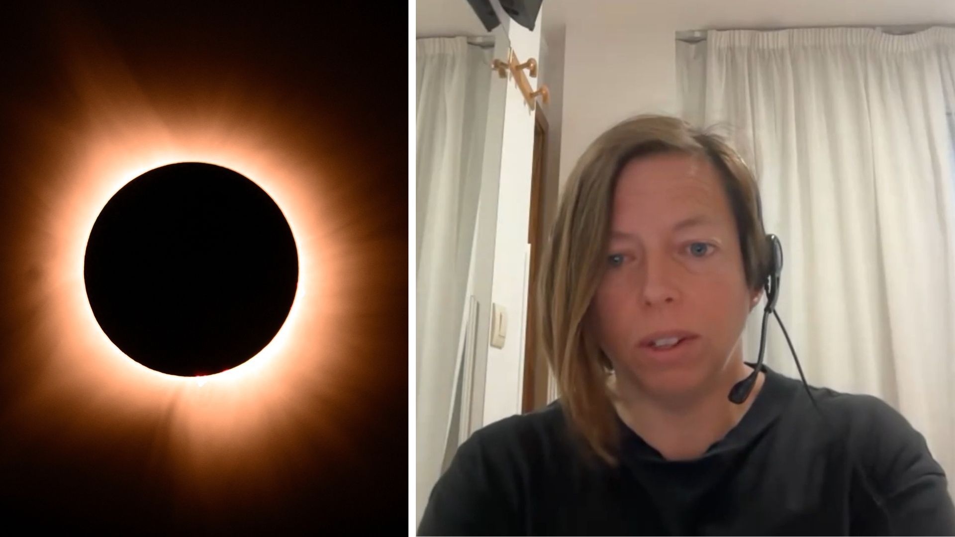 Marie Dominique : "Une éclipse, rendez-vous scientifique exceptionnel pour comprendre le Soleil"
