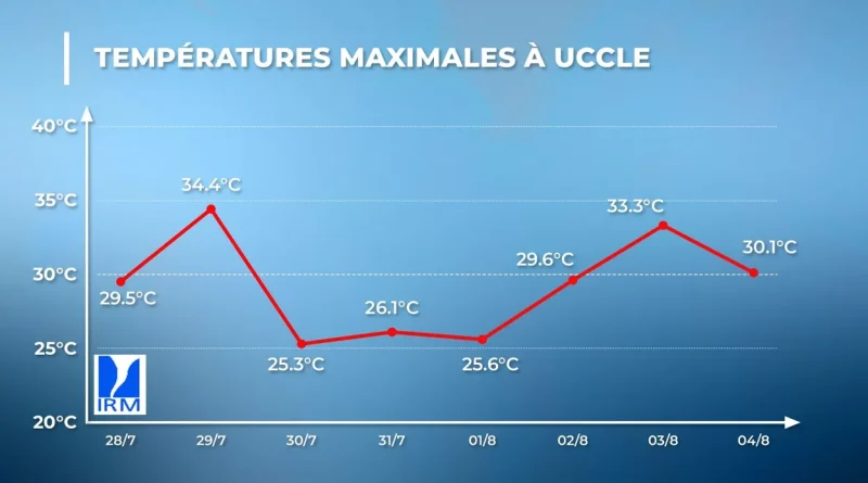 Météo en Belgique : 2ème vague de chaleur de l'été 2026 confirmée