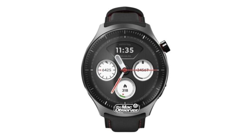 Motorola annonce la Moto Watch Ultra, son retour dans le haut de gamme