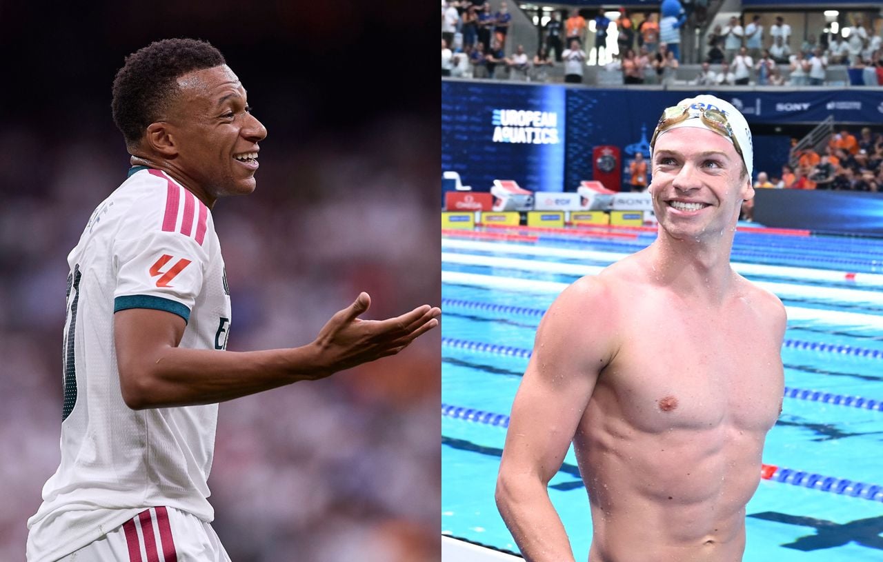Natation : Léon Marchand répond à Kylian Mbappé sur sa notoriété