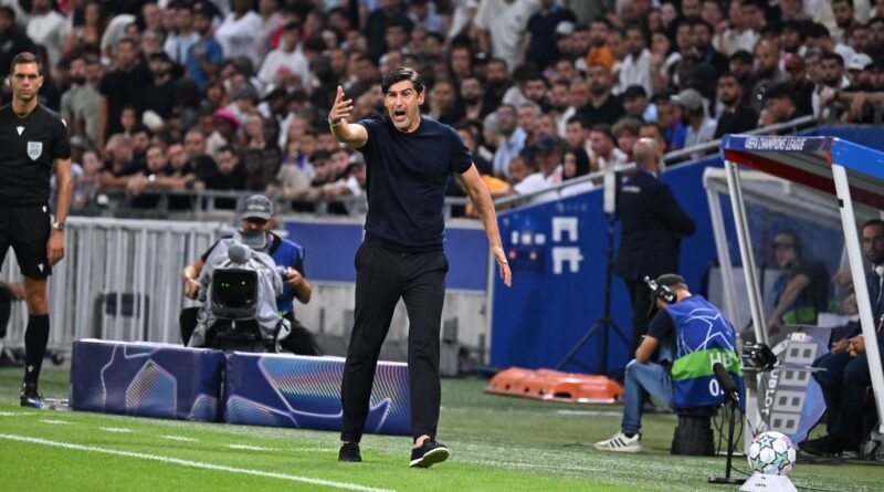 OL : Paulo Fonseca se considère « le meilleur entraîneur de l’histoire récente » avec les « meilleurs résultats »