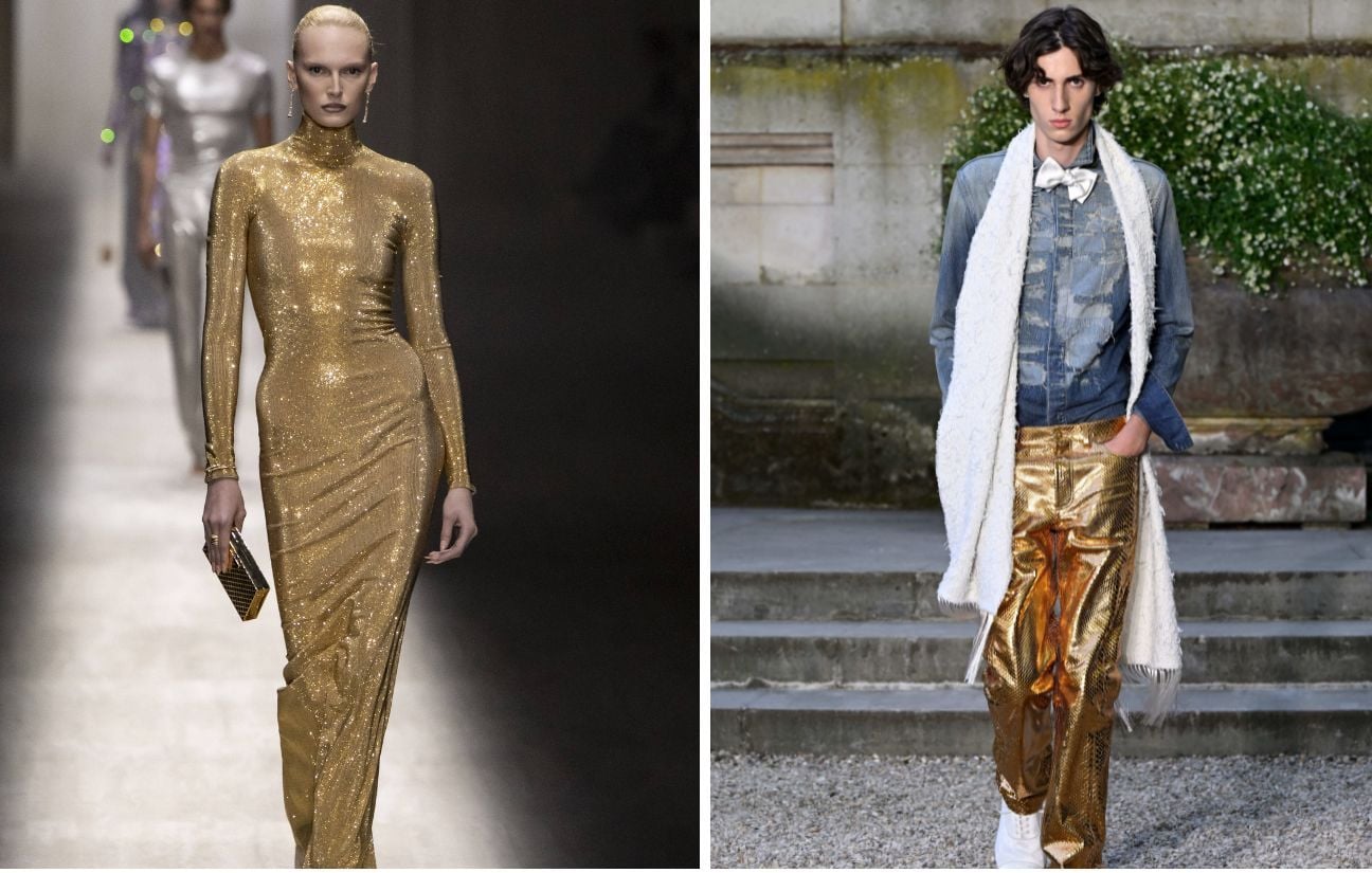 Paillettes, lamé et couleurs : la fièvre disco envahit podiums et dressing.
