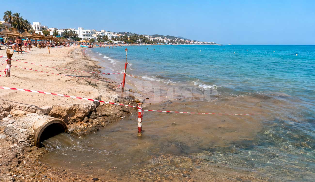 Pollution : les plages tunisiennes de Radès à Hammamet menacées