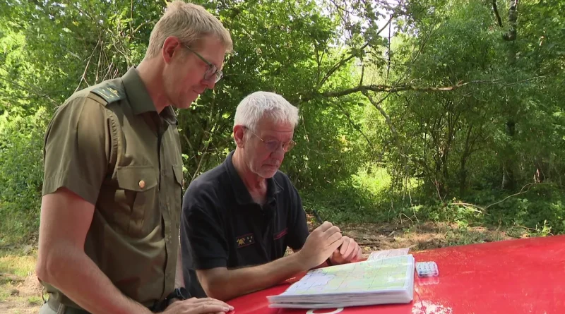 Préparation des forêts aux incendies par pompiers et DNF