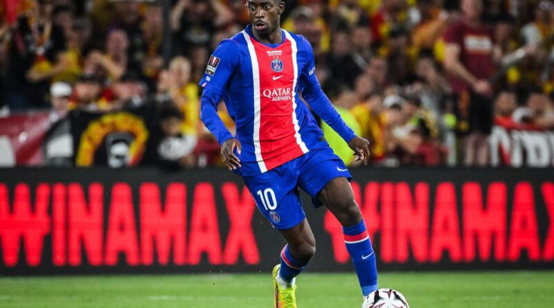 PSG : Ousmane Dembélé forfait à Lille après la première journée de Ligue 1