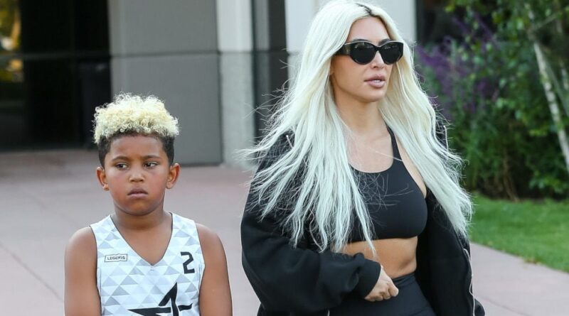 Saint West, fils de Kim Kardashian, ouvre son compte Instagram.
