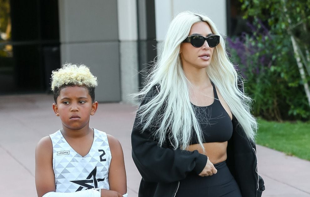 Saint West, fils de Kim Kardashian, ouvre son compte Instagram.