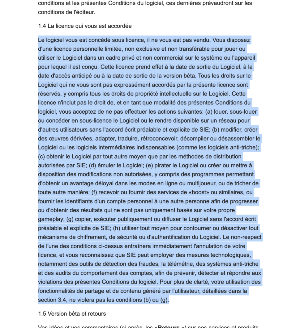 Sony rappelle à ses joueurs par e-mail qu’ils ne possèdent pas leurs jeux PlayStation amid polémique sur la fin des disques.