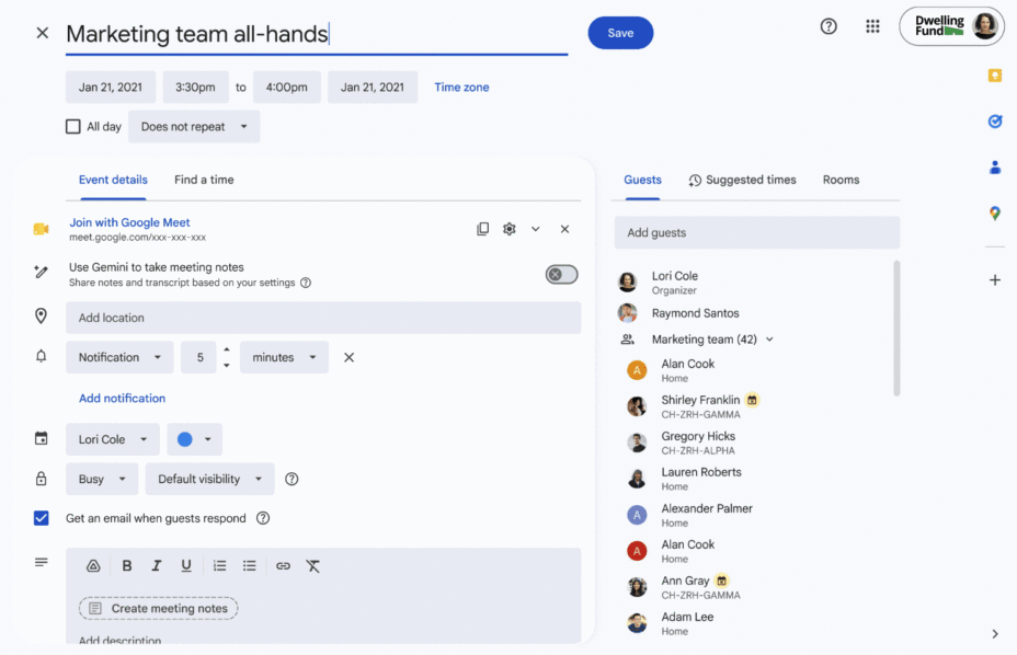 Stop aux spams : une case à décocher dans Google Agenda suffit