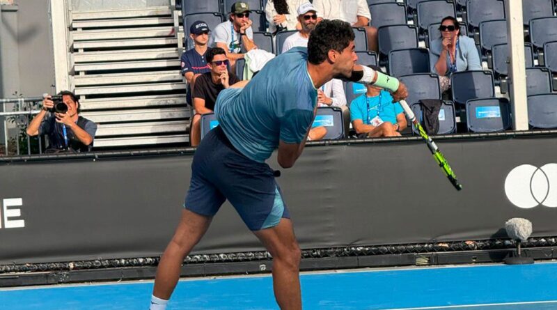 Tennis-Challenger de Grodzisk : Aziz Dougaz ne passe pas les huitièmes