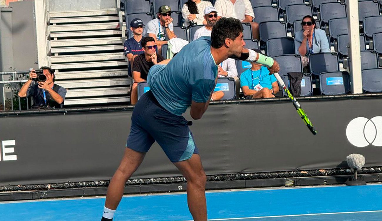 Tennis-Challenger de Grodzisk : Aziz Dougaz ne passe pas les huitièmes