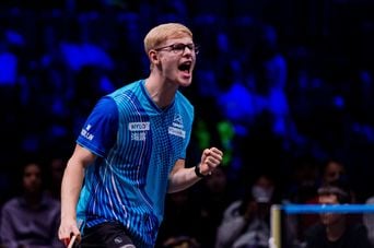 Tennis de table : Félix Lebrun, premier Français vainqueur d’un Grand Smash