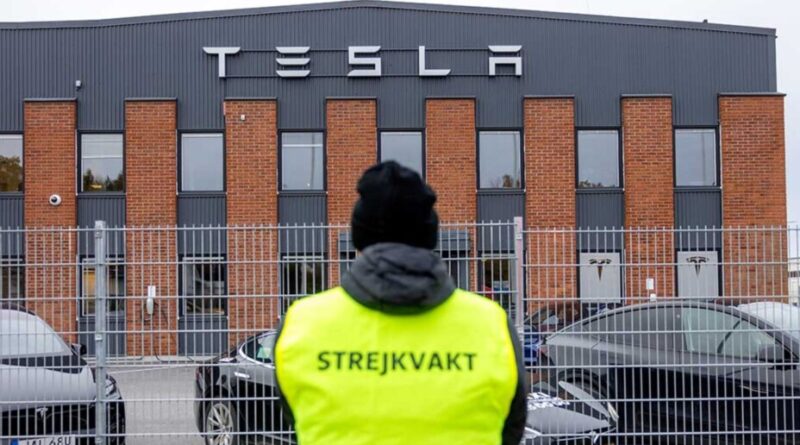 « Tesla : rachat du départ de salariés syndiqués, un coup au modèle social suédois »