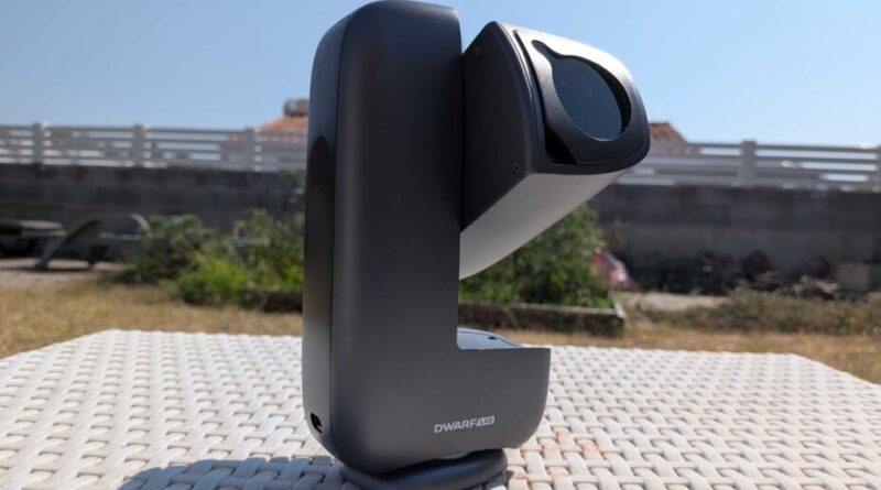 Test du Dwarf Mini : un télescope connecté compact et abordable.