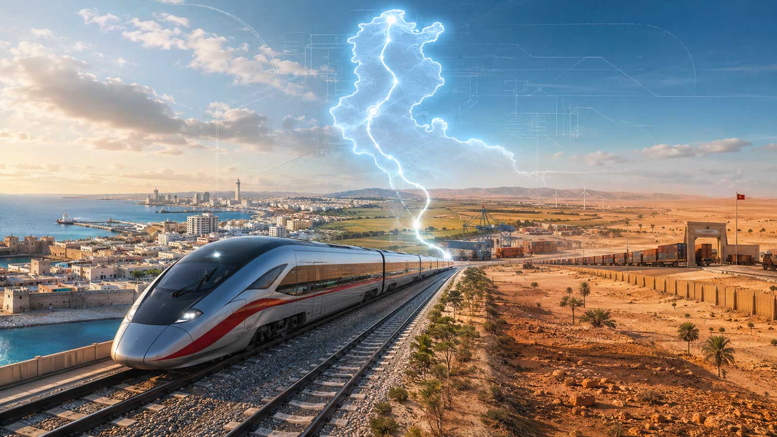 TGV tunisien : la SNCFT débute les études de la ligne Nord-Sud
